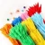 Import Factory supply Wholesale DIY  Handmade  1.2*30cm Colorful Bump Chenille Stems Twisted craft Pipe Cleaners toys  for kids from China