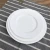 Import factory wholesale 8&quot;  round dinner plate white porcelain flat plate for restaurant use from China