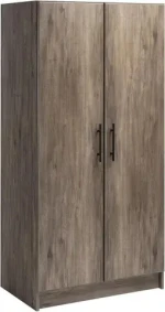 Factory wholesale high load capacity portable closet with multiple hanging rods and open shelves for bedroom checkroom