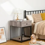 Factory wholesale modern wind drawer decorative dog kennel Suitable for indoor