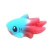 Factory wholesale promotion animal fish shaped anti stress ball toy customized fish hand squeeze toys squishy toys