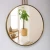 Import Fashion Customized Decorative Stainless Steel Metal Framed Round Gold Wall mounted Bedroom Mirror with Convex Mirror Decoration from China