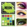 Fashion Light Luxury Fresh Avocado Color Creative Eyeshadow Palette with Mirror Net Red Beauty Makeup