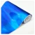 Import fashion trend bright color mirror reflection magic color laser pu artificial Holographic patent leather materials from China