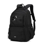 Fashion Waterproof Durable Polyester Casual Simple Sports Travel With Elastic Side Pocket Backpacks Custom