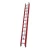 FGEH40 step fiberglass extension ladder