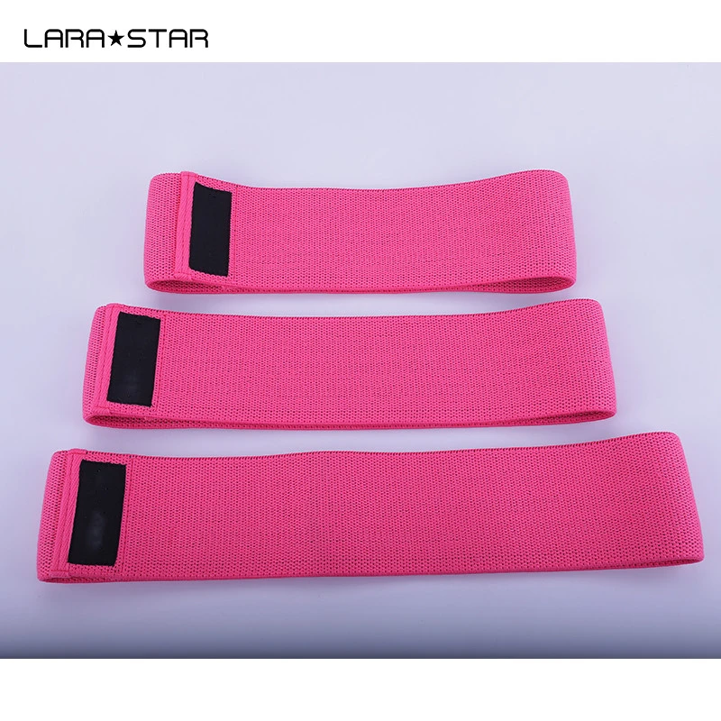Fitness Colourful Elastic Fabric Hip Circle Booty Resistance Bands