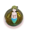 FL-factory original silicone mermaid tea strainer with box