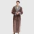 Import Flannel  Matching For Men With Extra Thick  Pajamas Fat Bath Robe Waffle Bathrobe from China