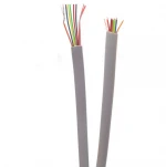 Flat Phone Cord Cable 26AWG 8 Conductor Telephone Cords for Telphone Fax Machines