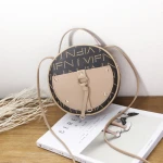 FLB018 dropshipping 2020 fashion round mini shoulder womens ladies sling bags