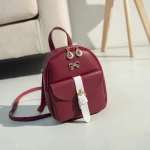 FLB173  cute bow decor mini children kids picnic backpack