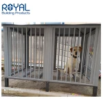 Flexible designs China pet house aluminum metal heavy duty large crates kennels dog cages