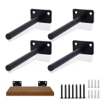 Floating Shelf Brackets Mount Shelf Brackets Steel Wall Mount Shelf Bracket