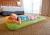 Import Flocking pvc  kids bed Inflatable  Air mattress for children with pillow from China