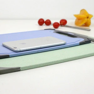 Food Cutting Wheat Straw Material Anti-bacterial Kitchen Chopping Board