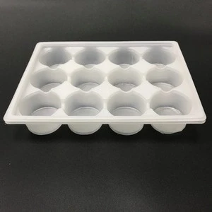 Food grade blister disposable plastic insert food packaging tray for cake