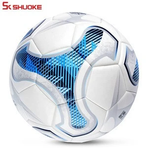 Football Size 5 Customized Logo Lamination Thermal Bonding  For Sport Soccer Preferences Wholesale