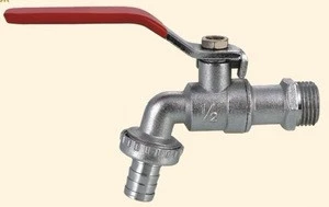 forged brass ball valve water bibcock