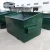 Import Forklift Dumpster front load container / rear load bin with plasticlid from China