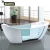 Import Free-standing double transparent glass skirt factory price whirlpool massage bathtub from China