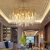 Import French style light luxury drop-shaped crystal chandelier can be customized villa decoration lighting from China