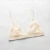 Import French style wire free silk soft comfortable adolescente bra underwear from China