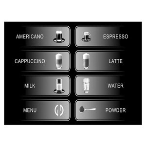 Full-Touch Screen  Fully Automatic Coffee Machine  Cappuccino Latte Espresso Coffee Maker