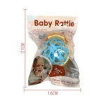 Funny Plastic Rattan Baby Cartoon Rattle Animal Water Toys For Kids