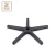 Import Furniture accessories parts office chair components revolving iron painting swivel white chair base from China