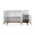 Import Furniture White Wooden Chest of Drawer Side Cabinet with Three Doors Cabinet from China