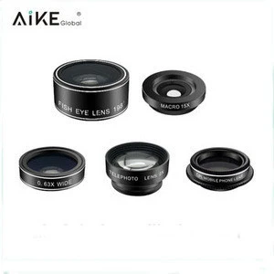 Gadgets 2018 Technologies Cell Phone Camera 5 in 1 Wide Angle Fisheye Telephoto Lens Kit