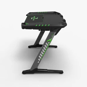 Gaming desk racing gaming table design PC gaming desk for E-sports