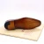 Import Genuine Leather Shoes Hand Painted Mens dirty leather brown colour thickedsoled pointed leather shoes from China