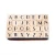 Import Get $1000 coupon custom wooden box wood letter number rubber stamp for kids from China