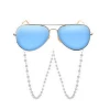 GL-887CY Trendy Glasses Chain Eyewears Accessory Pearl Sunglasses Glasses Chains Holder for Women Ladies
