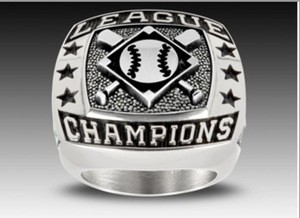 gold plated jewelry wholesale stainless steel softball championship rings
