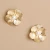 Import Gold Retro Fashion Petal Flower Pearl Woman Jewelry Earrings from China