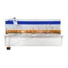 good precision qc12y 8x3200 hydraulic swing beam shear auto NC shearing machine for sheet metal