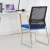 Import Good quality office portable comfort breathable mesh armless student training conference stackable visitor chair from China