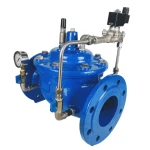 Good quality pressure hydraulic flow control valve solenoid cast iron material