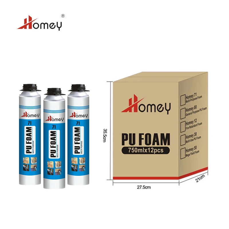 Good quality  pu adhesive foam for bonding insulation materials EPS XPS
