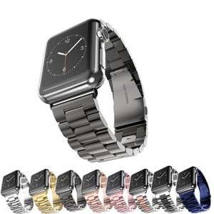 Good Quality Stainless Steel Sport Strap For Apple Watch Band 38mm 42mm Metal Bracelet
