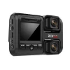 GPS Wifi Car Dash Camera Front and Inside HD 1080P +1080P Dual Camera Car DVR in Car Black Box