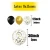 Import Graduation Party Supplies 2020, Gold Black and Silver Confetti Balloons Party Decorations with 40 Inches Gold Balloons 2020 from China
