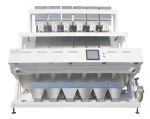 Grain long Rice color Sorter for rice mill about latest optical  rice colour sorting and processing equipment  384 channels