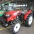 Import green hood and white hub 4x4 driving model 55hp diesel engine agricultural tractors with hydraulic steering from China
