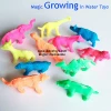 Growing in water toy animals
