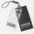 Import GuangDong plastic PVC clothes tags customized garment tag from China