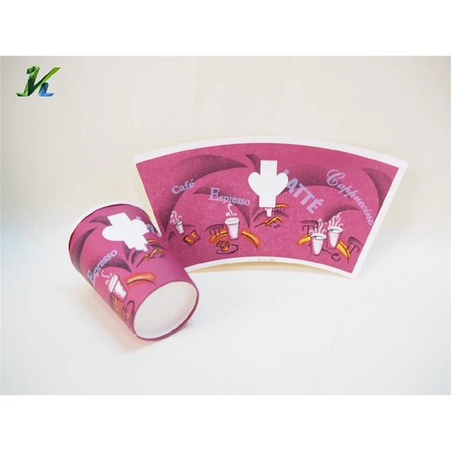 Guangxi factory price PE coated paper cup fans raw materials